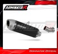 exhaust muffler DOMINATOR S6 BLACK fits to BMW K1300S 2009  2016 2