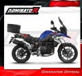 BMW F800GS 2024 EXHAUST Muffler Auspuff Sportauspuff Silencer Echappement Silencieux Scarico Scarichi Escape Wydech Tłumik P7 BLACK Dominator Exhaust System 2
