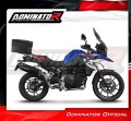 complete exhaust system with muffler DOMINATOR Full System HP7 BLACK fits to BMW F800GS 2024  4
