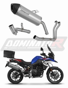 BMW F800GS 2024 Impianto di scarico Collettori Marmitta Silenziatore Titanio HP7 + dB killer