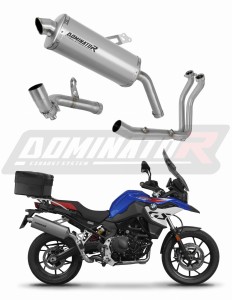 BMW F800GS 2024 Impianto di scarico Collettori Marmitta Silenziatore Titanio P7 + dB killer