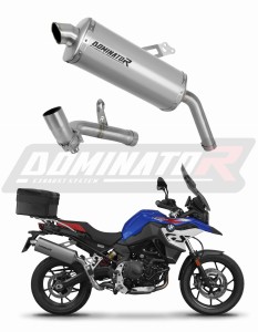 BMW F750GS 2016 - 2020  Exhaust Silencer Muffler Titanium P7 + dB killer