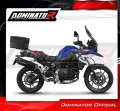 BMW F850GS 2016 - 2020 EXHAUST Muffler Auspuff Sportauspuff Silencer Echappement Silencieux Scarico Scarichi Escape Wydech Tłumik HP7 BLACK Dominator Exhaust System 2