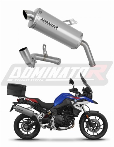 BMW F850GS 2021 - 2023 EXHAUST Muffler Auspuff Sportauspuff Silencer Echappement Silencieux Scarico Scarichi Escape Wydech Tłumik P7 Titanium Dominator Exhaust System x