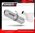 scarico silenziatore DOMINATOR OVR adatto alla moto Suzuki XF 650 Freewind 1997 - 2003 2