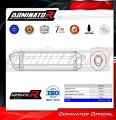 scarico silenziatore DOMINATOR HP1 nero adatto alla moto BMW F800GS 2008 - 2017 3