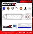 exhaust muffler DOMINATOR HP1 BLACK fits to Aprilia Atlantic 500 Sprint  4