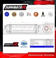 exhaust muffler DOMINATOR HP1 BLACK fits to Aprilia Pegaso 650 Trail 2006  2010 3