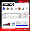 scarico silenziatore DOMINATOR HP1 nero adatto alla moto Aprilia Tuono V4 R APRC 2011 - 2014 3