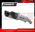 scarico silenziatore DOMINATOR titanio HP8 adatto alla moto Ducati 848 2008 - 2013 2