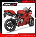 scarico silenziatore DOMINATOR titanio HP8 adatto alla moto Ducati 848 2008 - 2013 3