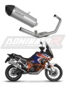 KTM 1290 Super Adventure 2021 -2022  Full  Exhaust System  Muffler Auspuff Sportauspuff Silencer Echappement Silencieux Scarico Scarichi Escape Collector Manifold Wydech Tłumik HP7   DOMINATOR x