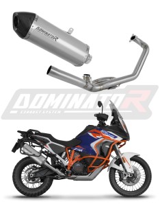 KTM 1290 Super Adventure 2021 - 2024 Impianto di scarico Collettori Marmitta Silenziatore Titanio HP7 + dB killer
