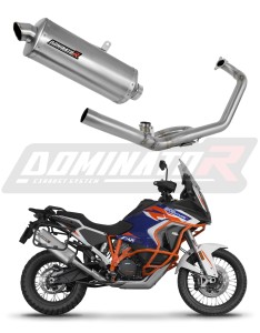 KTM 1290 Super Adventure 2021 - 2024 Impianto di scarico Collettori Marmitta Silenziatore P7 + dB killer medium