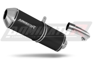 Bajaj Dominar 400 2016 - 2018 Terminale di Scarico Marmitta Silenziatore OVR NERO + dB killer