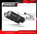 scarico silenziatore DOMINATOR OVR nero adatto alla moto Yamaha XJR 1300 1999 - 2006 2