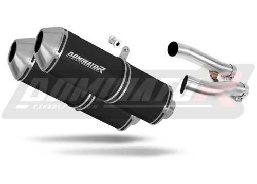 wydech tłumik DOMINATOR OVR CZARNY pasujący do motocykla Yamaha XJR 1200 1995 - 1998