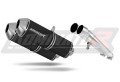 scarico silenziatore DOMINATOR OVR nero adatto alla moto Yamaha FJ 1100