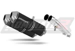 Yamaha FJ 1100 Exhaust Silencer Muffler OVR BLACK + dB killer