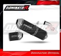 exhaust muffler DOMINATOR homologated road legal OVR BLACK fits to Yamaha FZ1 FAZER 1000 2006  2015 2