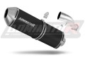 scarico silenziatore DOMINATOR OVR nero adatto alla moto Yamaha FZ1 FAZER 1000 2006 - 2015