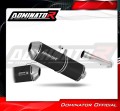 scarico silenziatore DOMINATOR omologato OVR nero adatto alla moto Yamaha FZS FAZER 1000 2001 - 2005 2
