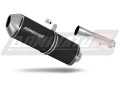 scarico silenziatore DOMINATOR OVR nero adatto alla moto Yamaha FZS FAZER 1000 2001 - 2005