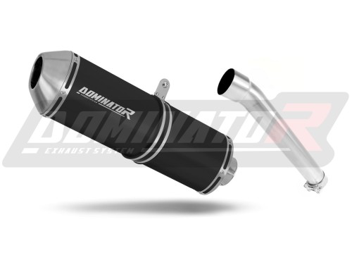 exhaust muffler DOMINATOR OVR BLACK fits to Yamaha FZR 1000 1991  1994