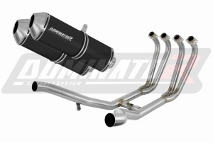 Yamaha XJ 900 Diversion 1994 - 2003 Impianto di scarico Collettori Marmitta Silenziatore OVR NERO + dB killer