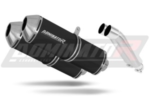 Yamaha XJ 900 Diversion 1994 - 2003 Terminale di Scarico Marmitta Silenziatore OVR NERO + dB killer