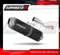 scarico silenziatore DOMINATOR OVR nero adatto alla moto Yamaha TDM 850 Right Side 1991 - 1995 2