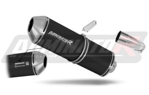 Yamaha FZ8 FAZER 2010 - 2016 EU Omologato approvato Terminale di Scarico Silenziatore OVR NERO