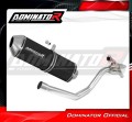 scarico silenziatore DOMINATOR OVR nero adatto alla moto Yamaha XT 660 X 2004 - 2016 2