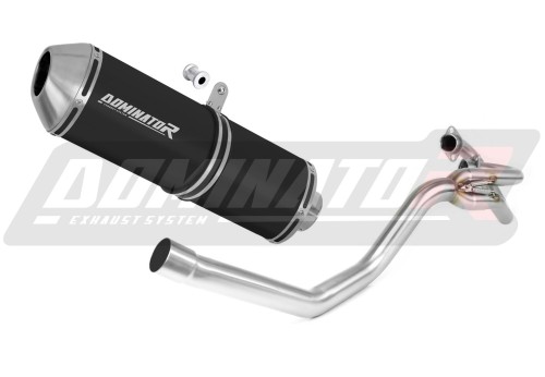 exhaust muffler DOMINATOR OVR BLACK fits to Yamaha XT 660 R 2004  2016