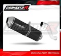 scarico silenziatore DOMINATOR OVR nero adatto alla moto Yamaha XTZ 660 TENERE 1991 - 1999 2