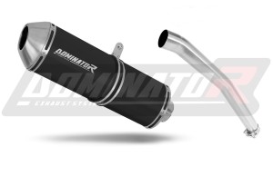 Yamaha YZF R6 1999 - 2002 Terminale di Scarico Marmitta Silenziatore OVR NERO + dB killer