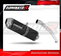 scarico silenziatore DOMINATOR OVR nero adatto alla moto Yamaha YZF R6 1999 - 2002 3