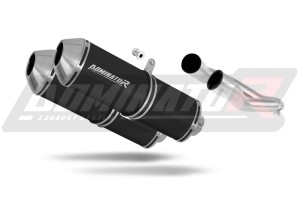 Aprilia Pegaso 650 2001 - 2004 Terminale di Scarico Marmitta Silenziatore OVR NERO + dB killer