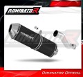 scarico silenziatore DOMINATOR OVR nero adatto alla moto Yamaha XT 600 1982 - 1986 3