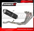 complete exhaust system with muffler DOMINATOR Full System OVR BLACK fits to Yamaha XJ 6N S F 2009  2016 2