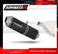 scarico silenziatore DOMINATOR OVR nero adatto alla moto Yamaha TTR 600 1999 - 2003 3