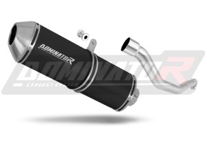 Yamaha WR 450 F 2003 - 2006 Terminale di Scarico Marmitta Silenziatore OVR NERO + dB killer