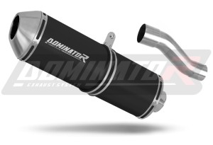 Benelli TRK 502 X 2018 - 2021  Terminale di Scarico Marmitta Silenziatore OVR NERO + dB killer