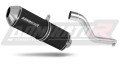 scarico silenziatore DOMINATOR OVR nero adatto alla moto Yamaha TTR 250 1999 - 2006