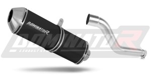 Yamaha TTR 250 1999 - 2006 Terminale di Scarico Marmitta Silenziatore OVR NERO + dB killer
