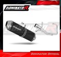 kompletny układ wydechowy z tłumikiem DOMINATOR Full System OVR CZARNY pasujący do motocykla Yamaha YBR 125 2009 - 2018 2