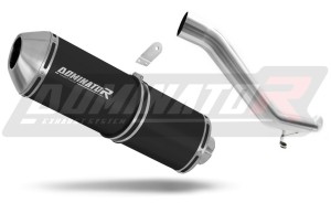 Triumph TIGER EXPLORER 1200 XC / XR 2016 - 2017 Terminale di Scarico Marmitta Silenziatore OVR NERO + dB killer