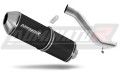 scarico silenziatore DOMINATOR OVR nero adatto alla moto Triumph TIGER EXPLORER 1200 2012 - 2015 3