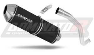 Triumph TIGER SPORT 1050 2013 - 2015 HI Level Terminale di Scarico Marmitta Silenziatore OVR NERO + dB killer