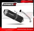scarico silenziatore DOMINATOR OVR nero adatto alla moto Triumph TIGER 900 T709 1999 - 2000 3